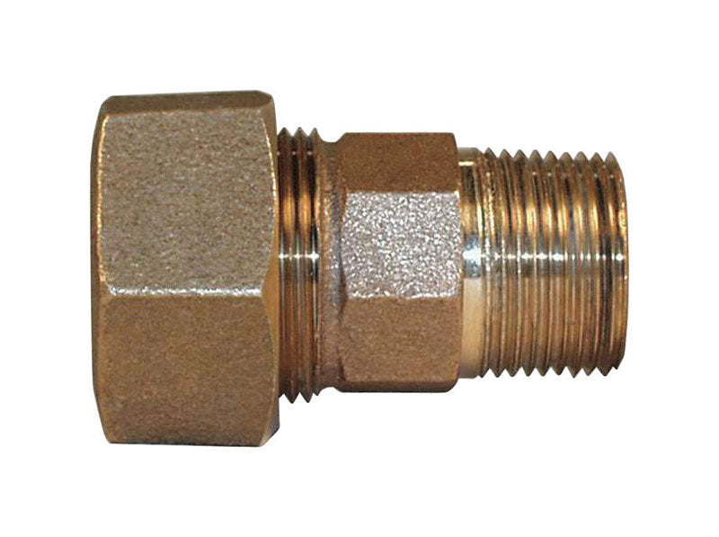 Legend Valve 3/4 in. Compression Pattern X 3/4 in. D MNPT Bronze Adapter