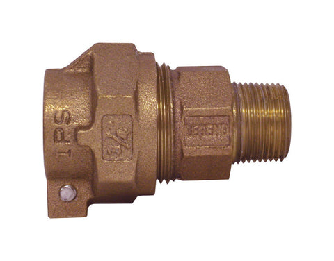 Legend Valve 3/4 in. MNPT Pattern X 3/4 in. D IPS Bronze Adapter
