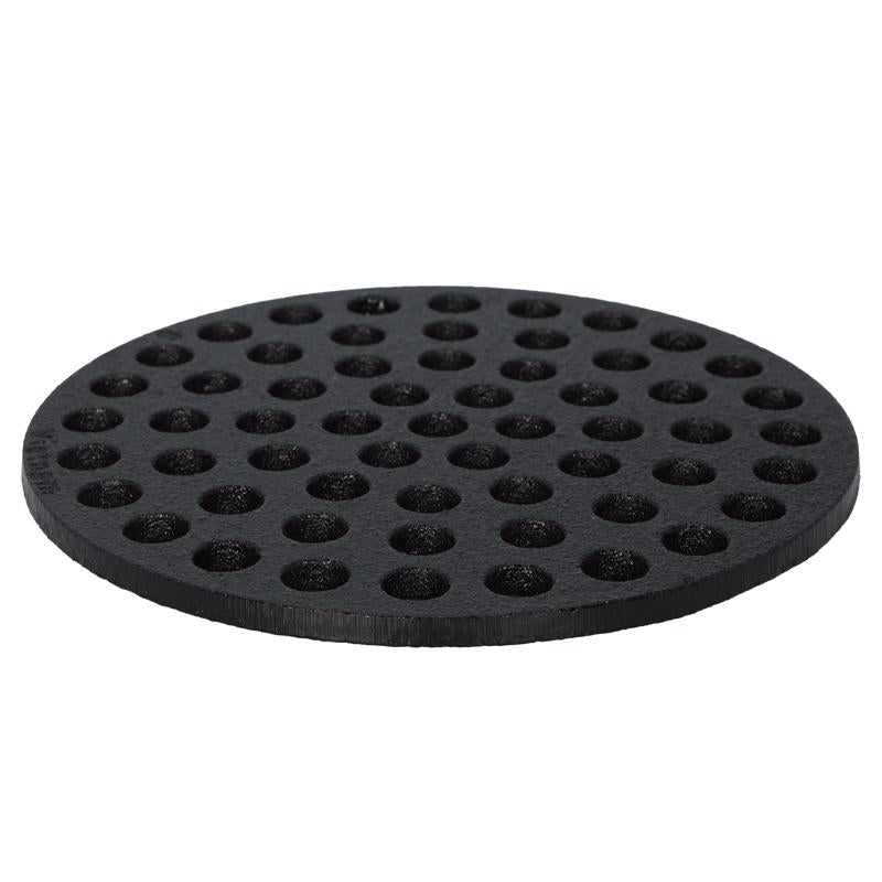 Sioux Chief 6 in. Matte Black Round Cast Iron Floor Drain Strainer