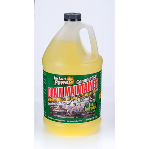Instant Power Liquid Drain Cleaner 1 gal (Pack of 4)