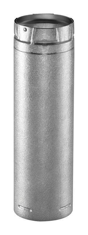 DuraVent 3 in. D X 12 in. L Stainless Steel Double Wall Stove Pipe (Pack of 2)