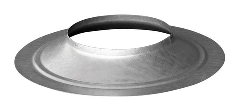 DuraVent 4 in. D 24 Ga. Galvanized Steel Storm Collar (Pack of 2)