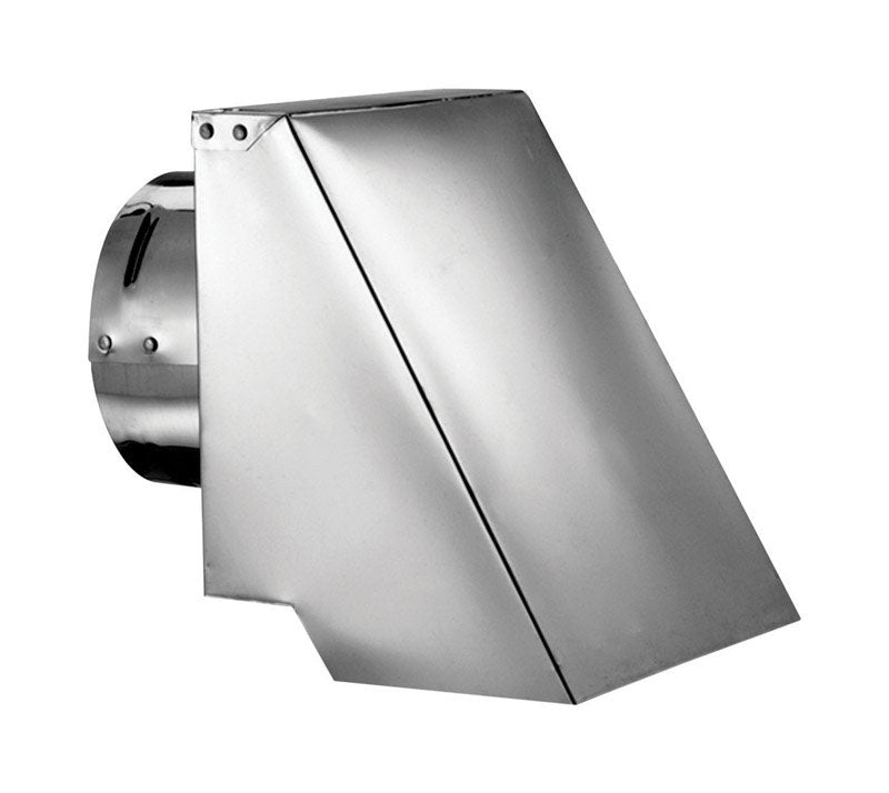 DuraVent 4 in. D Aluminum/Galvanized Steel Stove Vent Horizontal Termination Cap (Pack of 2)