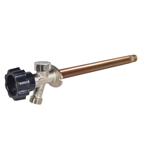 Prier 1/2 in. MPT X 1/2 in. Sweat Anti-Siphon Brass Freezeless Wall Faucet