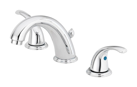 Oakbrook Collection Chrome Coastal Widespread Bathroom Sink Faucet 8 in.