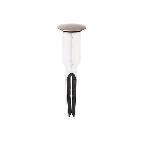 EasyPopUp Brushed Nickel Plastic Pop-Up Drain Stopper