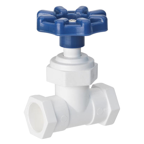 Homewerks 1/2 in. 1/2 in. PVC Stop Valve