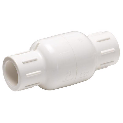 Homewerks 2 in. D X 2 in. D Solvent PVC Spring Loaded Check Valve (Pack of 2)