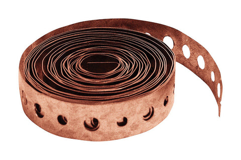 Sioux Chief 3/4 in. Copper Plated Metal Hanger Strap (Pack of 10)