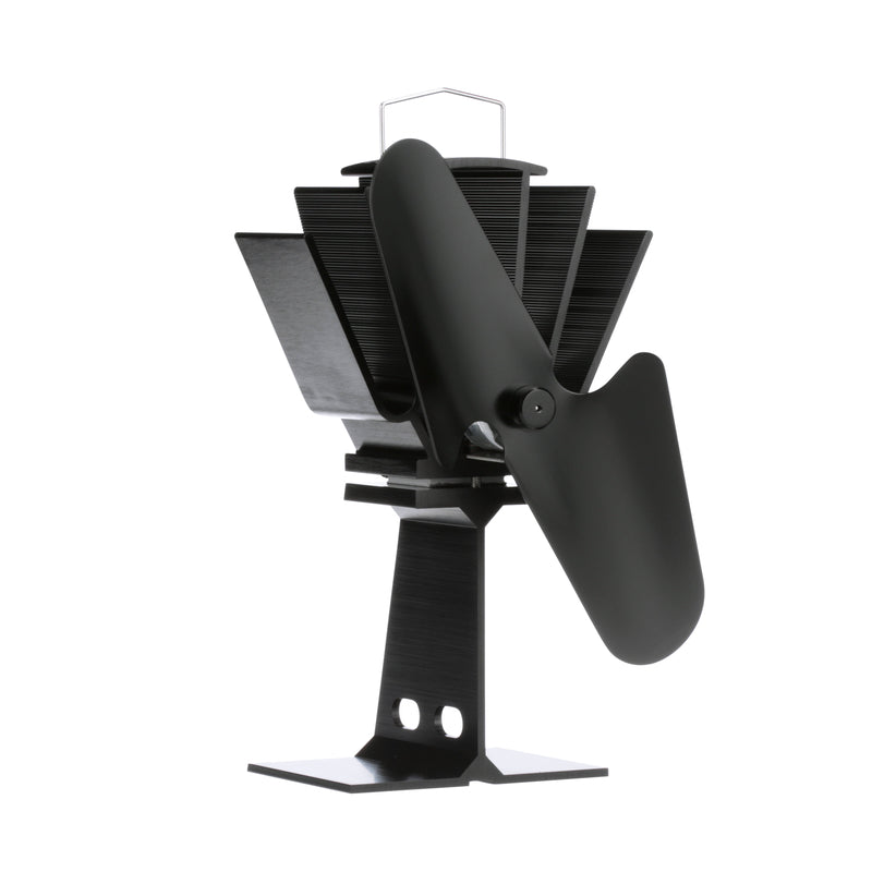 Ecofan Aluminum Heat Powered Wood Stove Fan