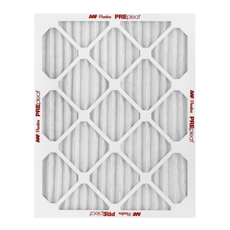AAF Flanders PREpleat LPD SC M10 20 in. W X 25 in. H X 1 in. Synthetic 10 MERV Pleated Air Filter 1 (Pack of 12)