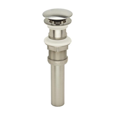 DecoDrain 1-1/4 in. D Plastic Push Pop-Up Drain