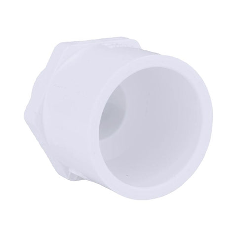Charlotte Pipe Schedule 40 3/4 in. MPT X 1 in. D Slip PVC Pipe Adapter 1 pk (Pack of 25)