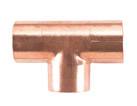 NIBCO 1-1/2 in. Sweat X 1-1/2 in. D Sweat Copper Tee 1 pk