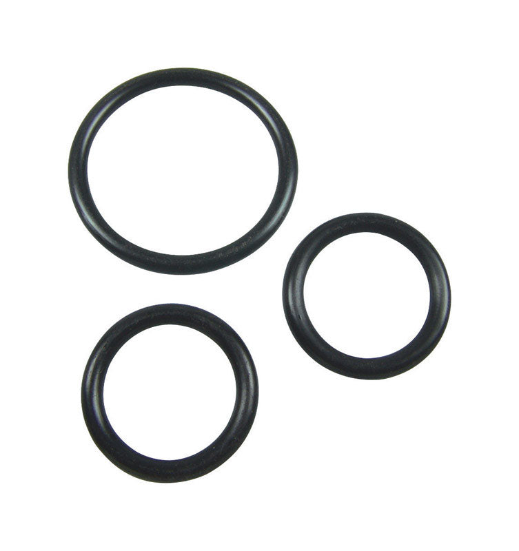 Danco Faucet Repair Kit For Moen 1.5 in. D 1.3 in. Black Rubber 3 pc