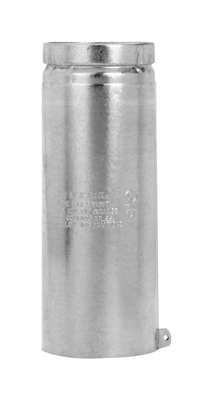 Selkirk 3 in. D X 12 in. L Aluminum Round Gas Vent Pipe (Pack of 2)