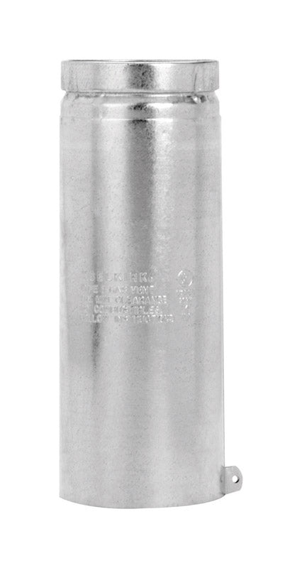 Tubo de ventilación redondo de aluminio para gas Selkirk de 4 pulg. de diámetro x 12 pulg. de largo (paquete de 2)
