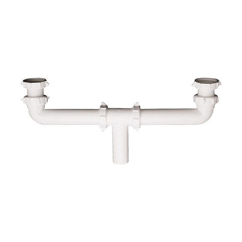 Plumb Pak 1-1/2 in. D X 16 in. L Plastic Center Outlet Waste