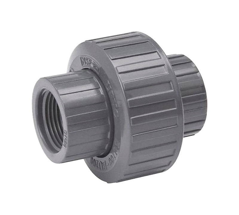 Unión de PVC B&K ProLine Cédula 80 FIP de 2 pulg. cada uno X FIP D de 2 pulg., 1 paquete