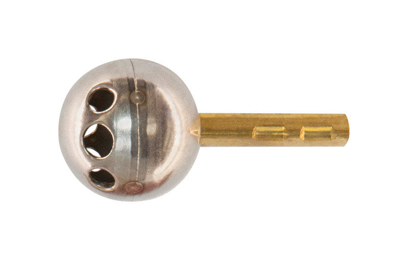 Danco Ball Replacement For Delta and Peerless 2.01 in. L X 0.99 in. W #212 Gold/Silver Stainless Ste