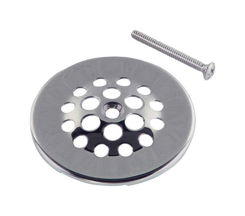 Danco 2-7/8 in. Chrome Steel Shower Drain Strainer