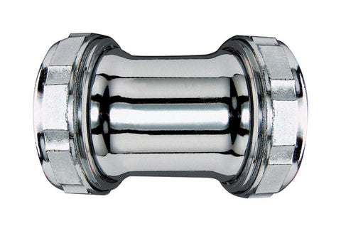Plumb Pak 1-1/2 in. D Brass Straight Extension Coupling