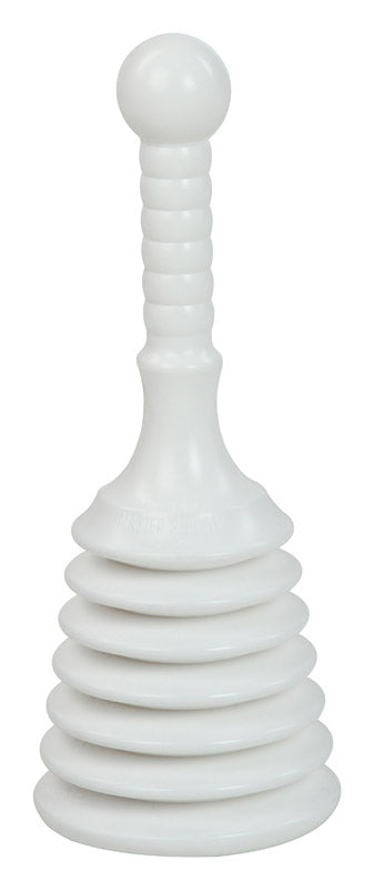 GT Water Products Master Plunger Mini Toilet Plunger 12 in. L X 4 in. D