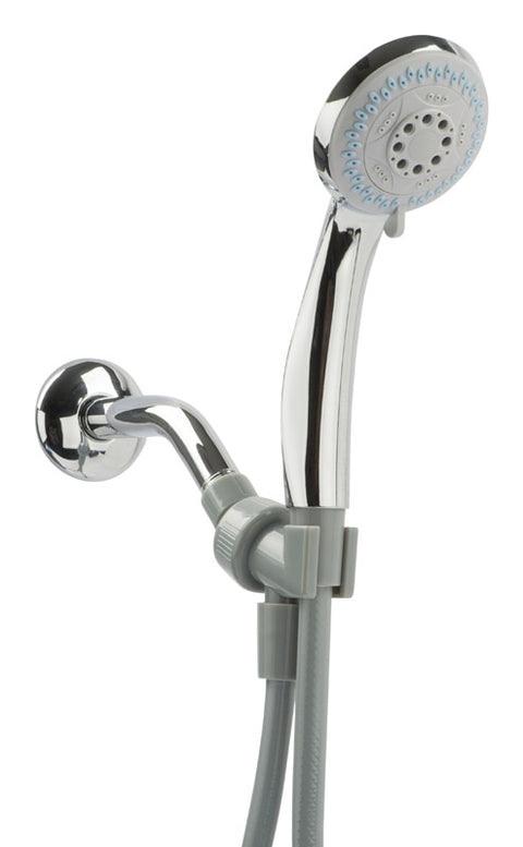 Oakbrook Collection Chrome PVC 3 settings Handheld Showerhead 1.8 gpm