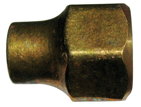 JMF Company 1/4 in. Flare Brass Forged Flare Nut (Pack of 5)