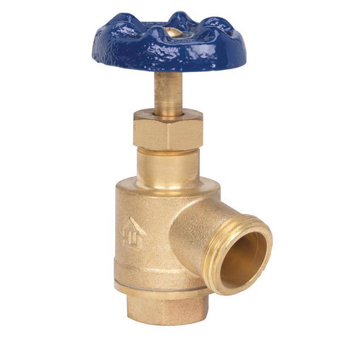 Homewerks 1/2 in. FIP in. X 3/4 in. Garden Hose Thread Brass Garden Valve