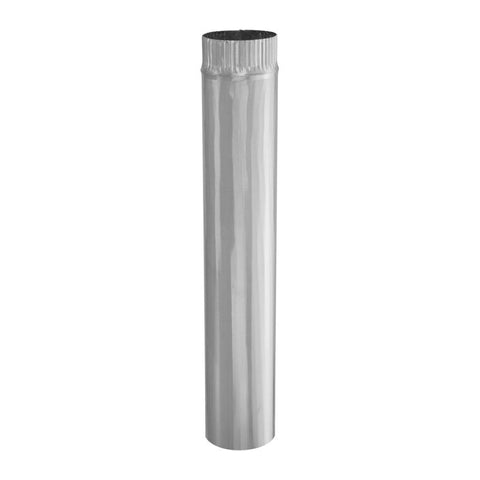 Imperial 5 in. D X 24 in. L Galvanized Steel Furnace Pipe (Pack of 10)