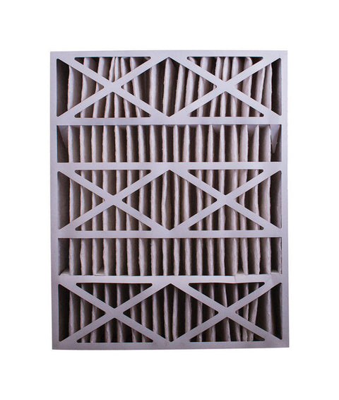 BestAir 20 in. W X 25 in. H X 2 in. 8 MERV Pleated Air Filter 1 pk (Pack of 6)