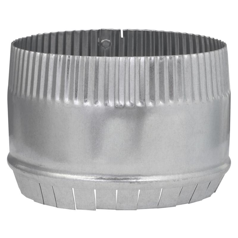 Imperial 6 in. D 30 Ga. Galvanized Steel Round Starting Collar (Pack of 6)