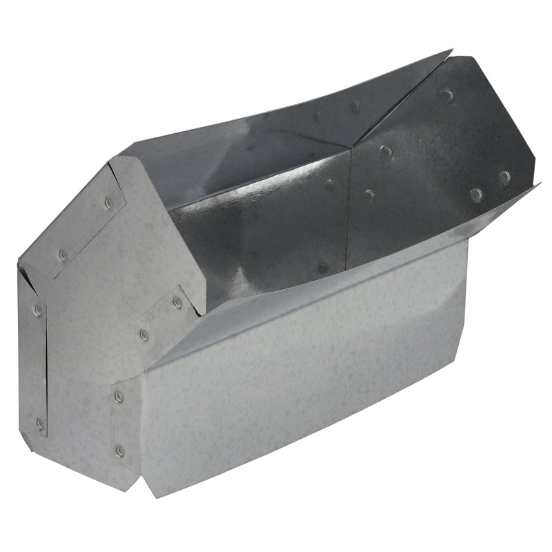Imperial 3-1/4 in. D X 3-1/4 in. D 45 deg Galvanized Steel Wall Stack Elbow (Pack of 6)