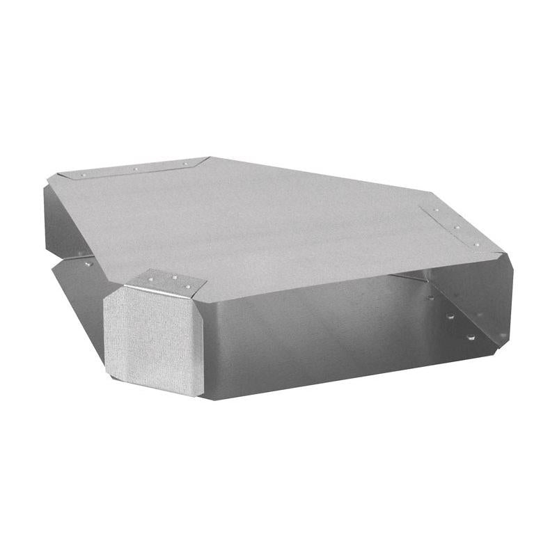 Imperial 3-1/4 in. D X 3-1/4 in. D 90 deg Galvanized Steel Wall Stack Elbow (Pack of 6)
