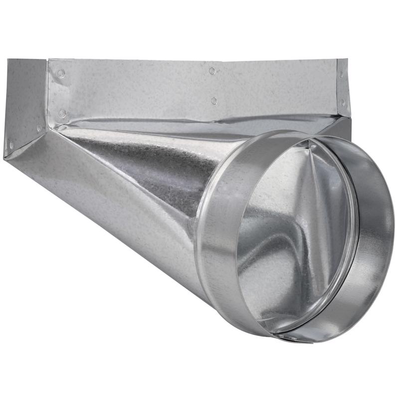 Imperial 2-1/4 in. D X 12 - 6 in. L Galvanized Steel Duct (Pack of 6)