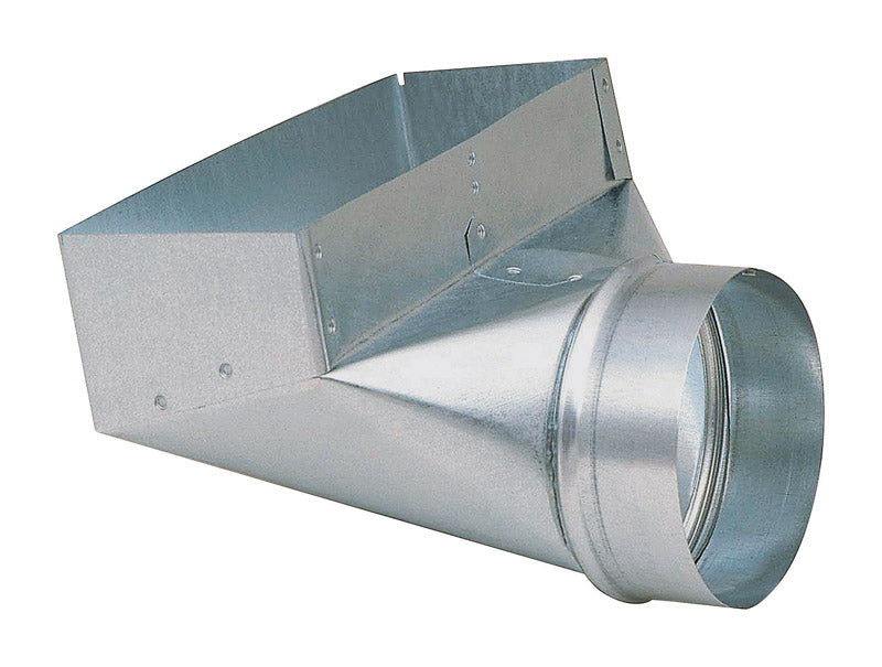 Imperial 10 in. H X 6 in. W Silver Galvanized Steel Register Boot (Pack of 6)