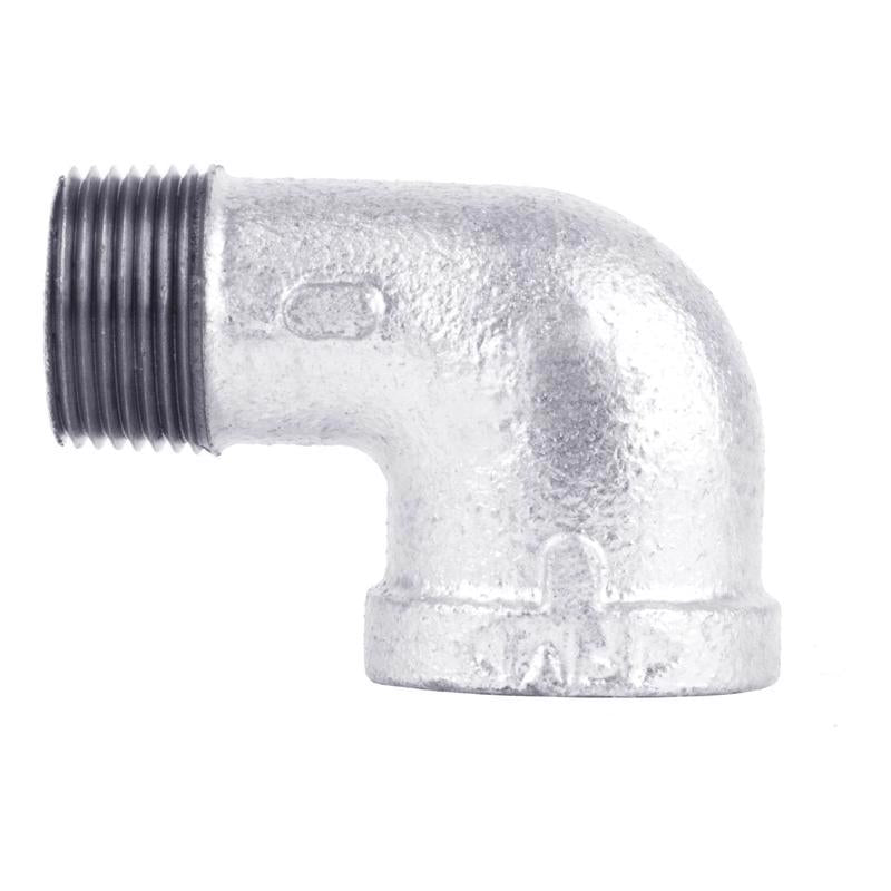 STZ Industries 1/2 in. FIP each X 1/2 in. D MIP Galvanized Malleable Iron 90 Degree Street Elbow (Pack of 5)