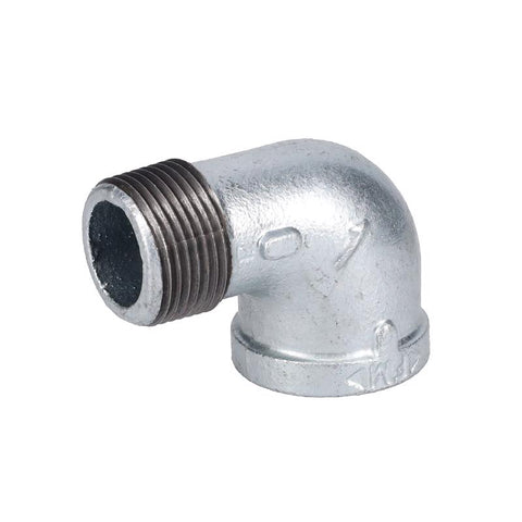 STZ Industries 1 in. FIP each X 1 in. D MIP Galvanized Malleable Iron 90 Degree Street Elbow (Pack of 5)