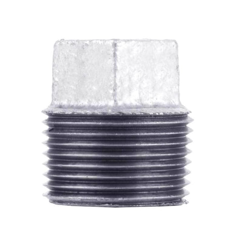STZ Industries 1/2 in. MIP each Galvanized Malleable Iron Plug (Pack of 5)
