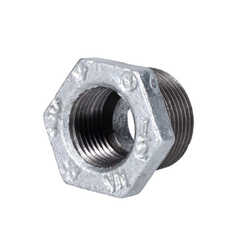 STZ Industries 3/4 in. MIP each X 1/2 in. D FIP Galvanized Malleable Iron Hex Bushing (Pack of 5)