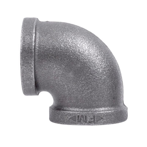 STZ Industries 3/4 in. FIP each X 3/4 in. D FIP Black Malleable Iron 90 Degree Elbow (Pack of 5)