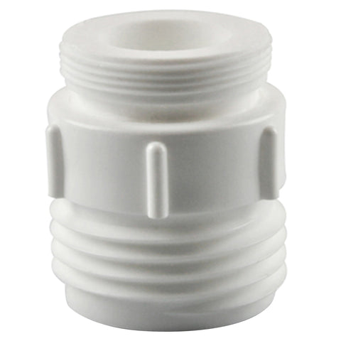 GT Water Products Drain King Female Thread 5/8 in. x 5/8 in. White Outlet Adapter