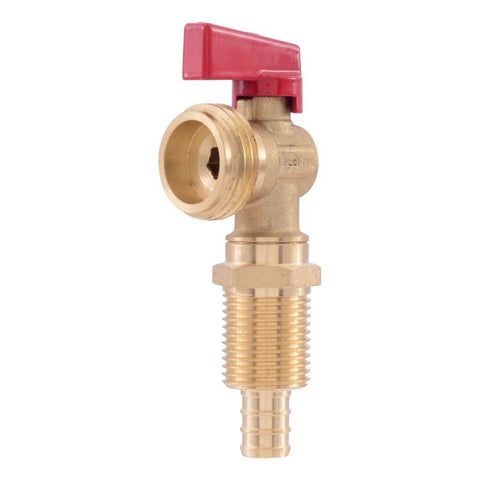 SharkBite 1/2 in. PEX Barb Brass Washing Machine Valve