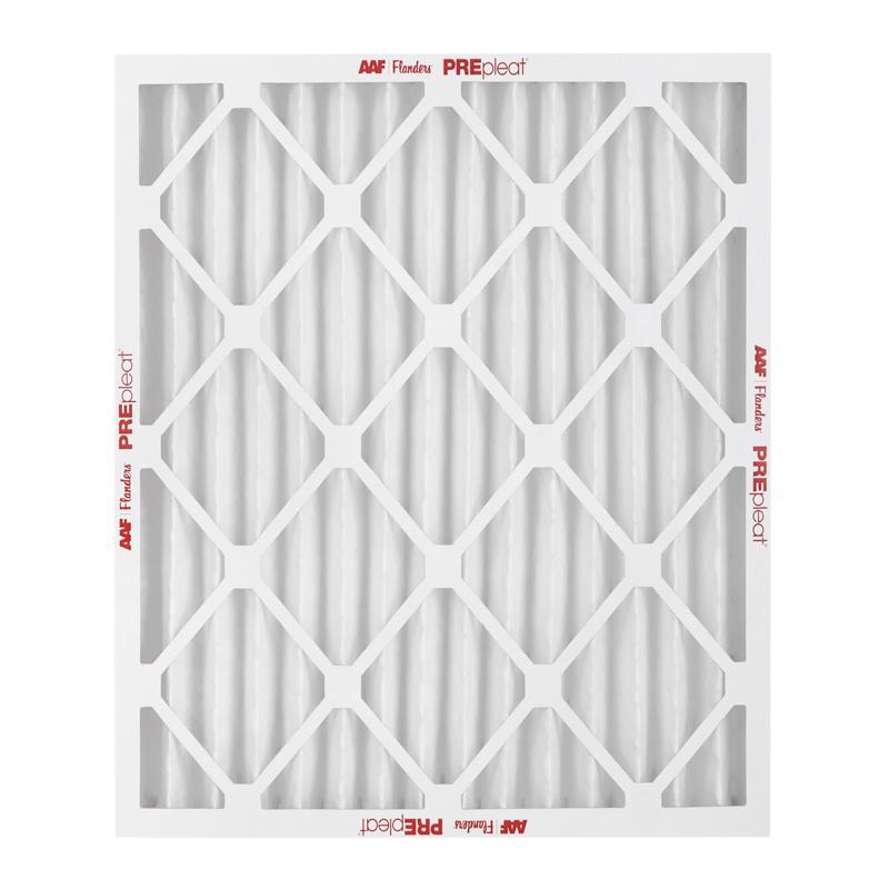 AAF Flanders PREpleat M11 SC 20 in. W X 24 in. H X 2 in. Synthetic 11 MERV Pleated Air Filter 1 pk (Pack of 12)