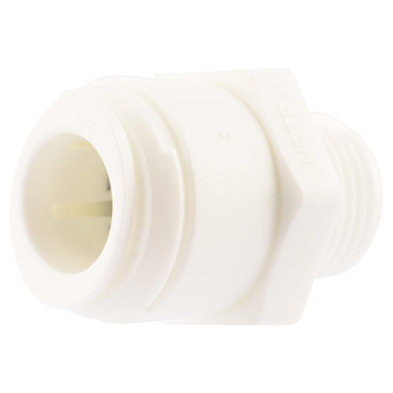 Adaptador SharkBite Push to Connect de 1/2 pulg. a 3/8 pulg. D con rosca macho