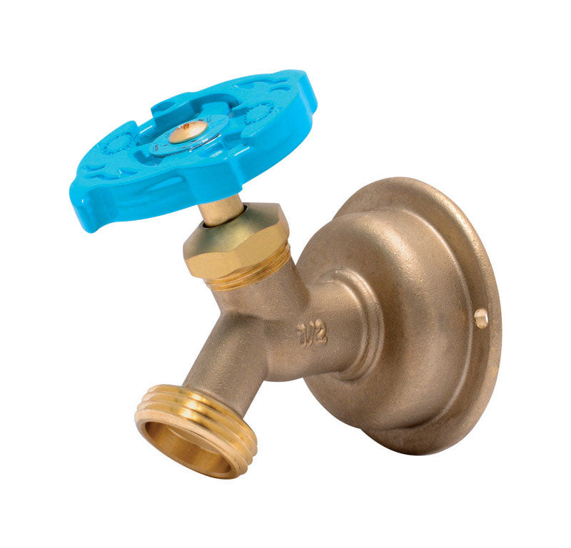 SharkBite 1/2 in. PTC 3/4 in. MHT Brass Hose Bibb
