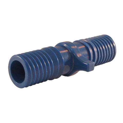 Apollo Blue Twister 3/4 in. Insert in to X 3/4 in. D Insert Acetal Coupling 1 pk