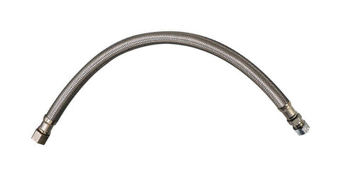 Plumb Pak 3/8 in. Compression in. X 3/8 in. D Delta Style 16 in. Stainless Steel Faucet Supply Line