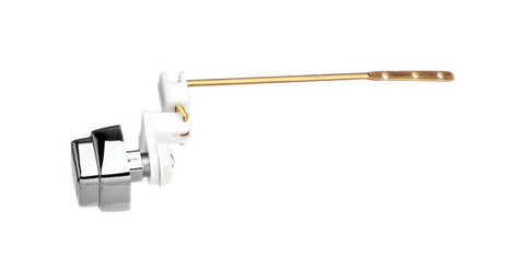 Plumb Pak Flush Lever - Push Button White Chrome Plated Chrome Plated